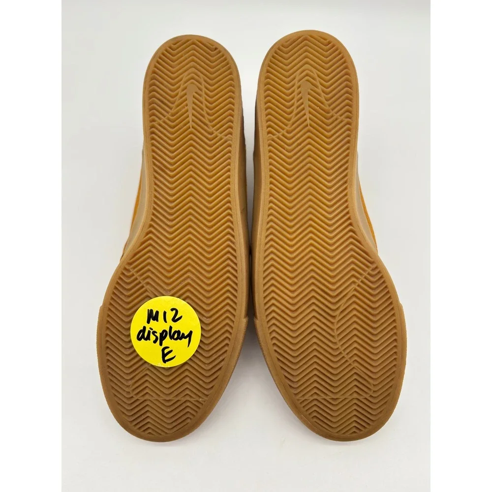 Nike SB Stefan Janoski Mid Wheat Suede Gum Sole Skate Shoes AT7324-700 Mens 12